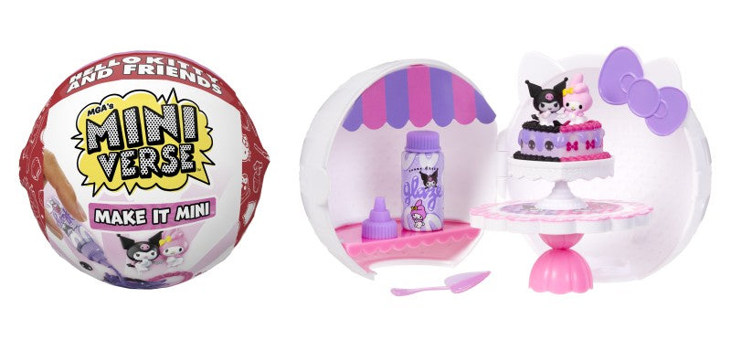 MGA's Miniverse - Make it Mini Hello Kitty, série 2, PDQ