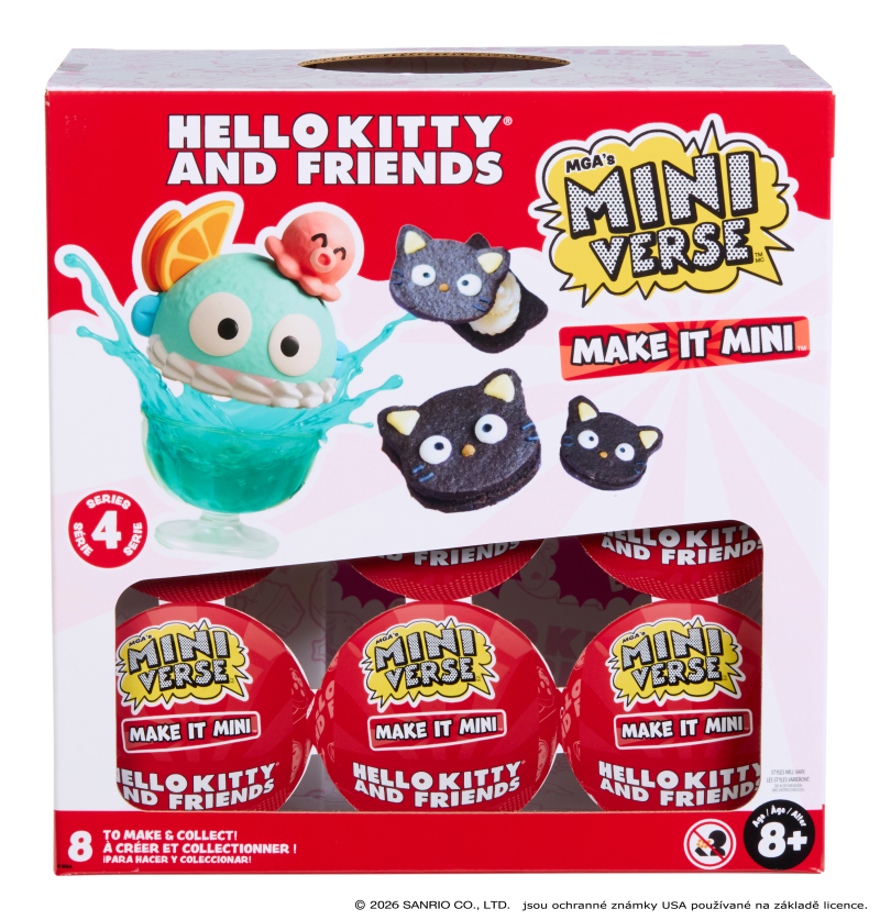 MGA's Miniverse - Make it Mini Hello Kitty, série 4, PDQ