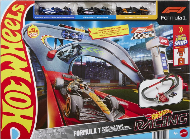 Hot Wheels racing formula 1 startovací dráha