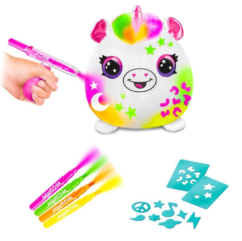 Airbrush - Neon Squish Pals Paint Can