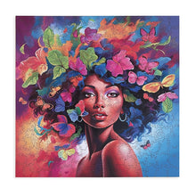 Wooden puzzle Floral Latina A3