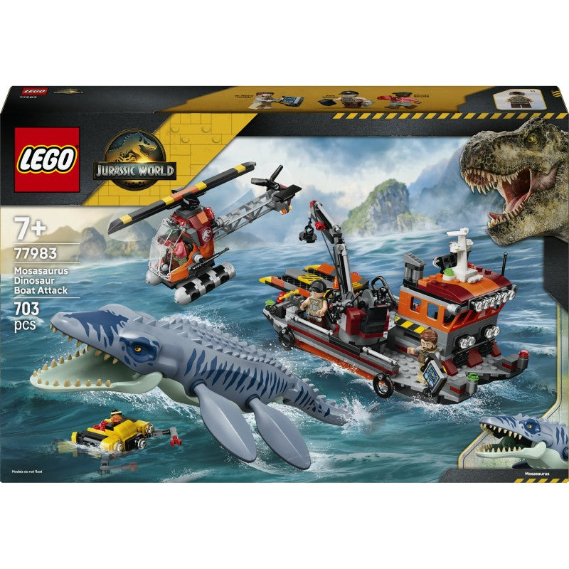 LEGO® Jurassic World 77983 Útok dinosaura mosasaura na loď