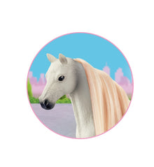 Blond doplňky na ocas a hřívu