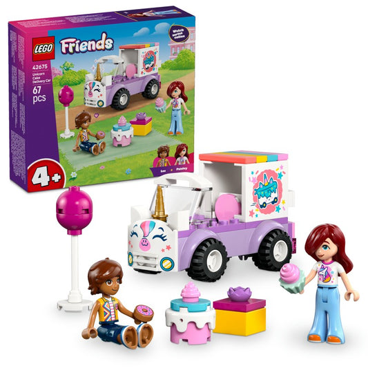 LEGO® 42675 Friends Jednorožčí donáškové auto s dortem