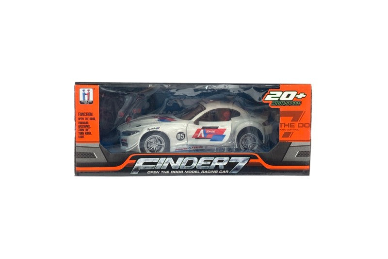RC auto závodní 1:16 bílé