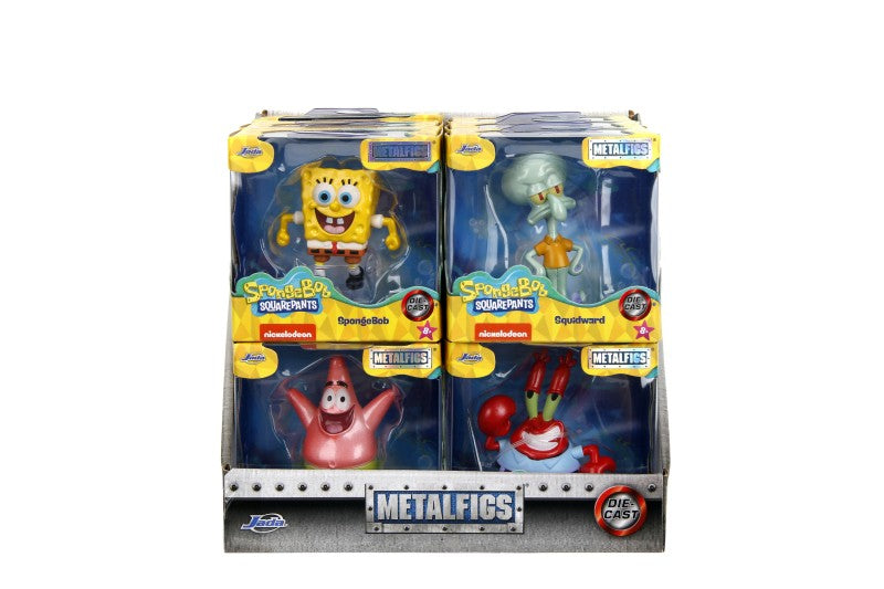 Sponge Bob figurka 2,5", 4druhy, Wave 1