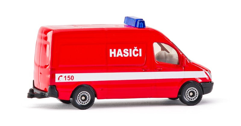 SIKU česká verze - hasiči dodávka