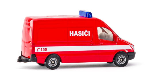 SIKU česká verze - hasiči dodávka