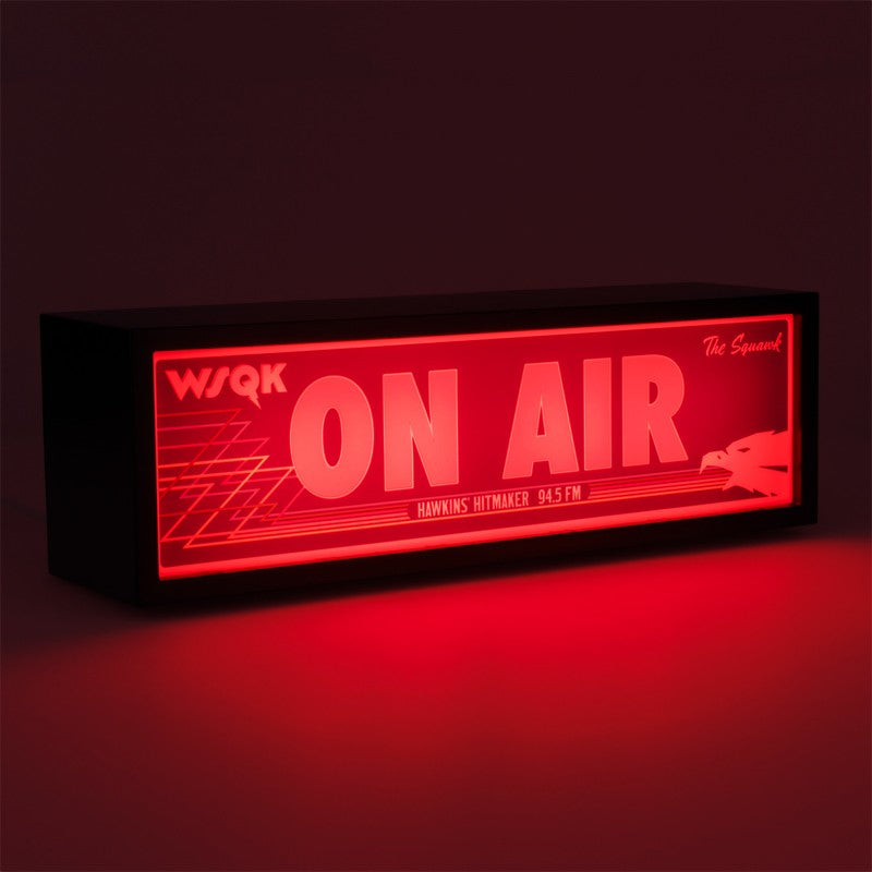 Stranger Things světlo WSQK On Air