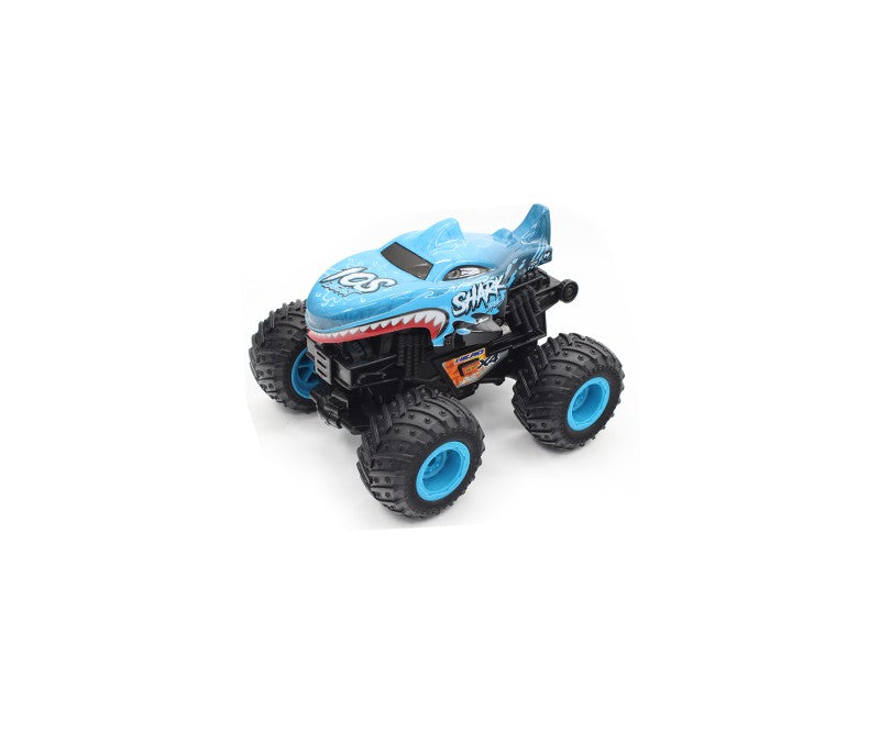 Auto Shark kola 4x4 červené
