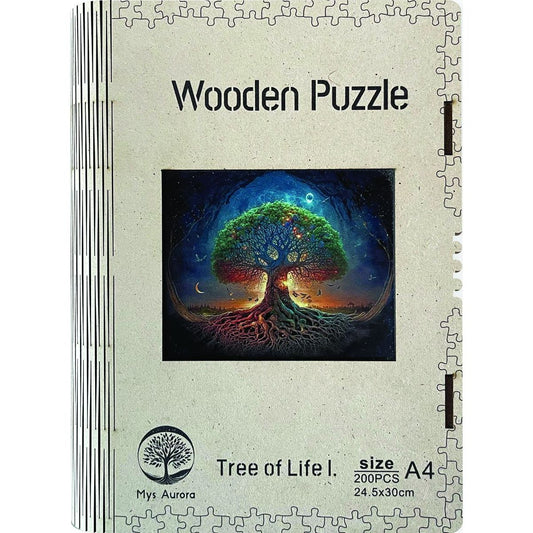 Wooden puzzle Tree of Life I. A4