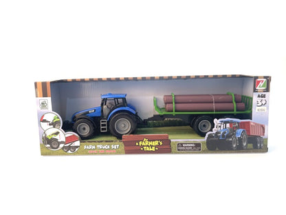 Traktor na setrvačník zelený