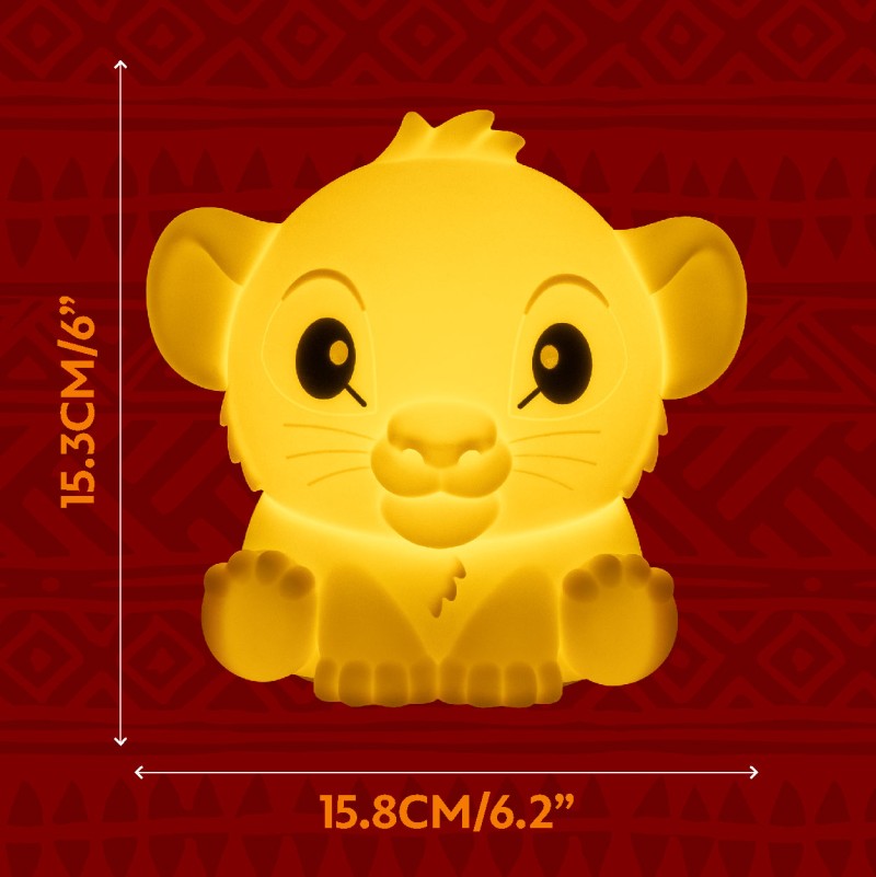 Simba světlo SquishyGlo silikonové