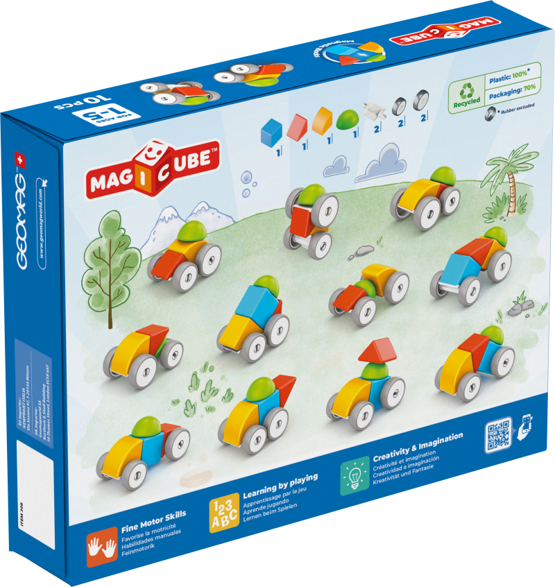 Geomag Magicube Auto 10 dílků