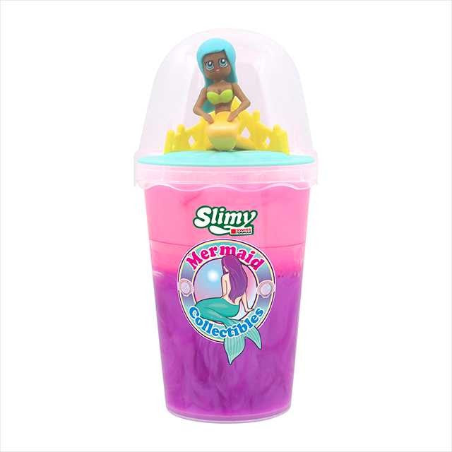 Slimy s mořskou pannou zeleno - fialový sliz