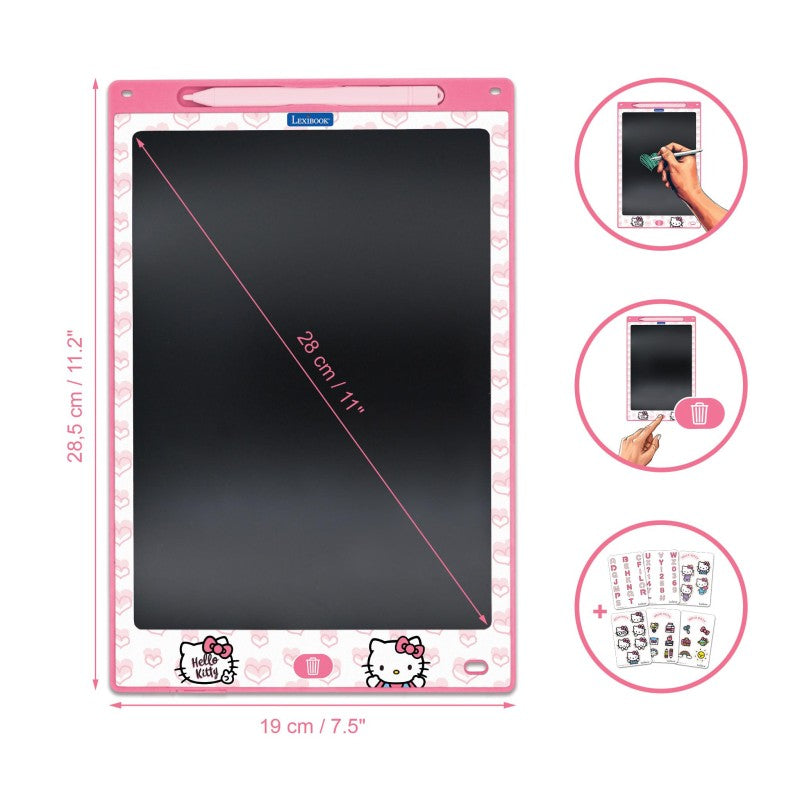Lexibook kreslicí tablet Hello Kitty s E-inkem