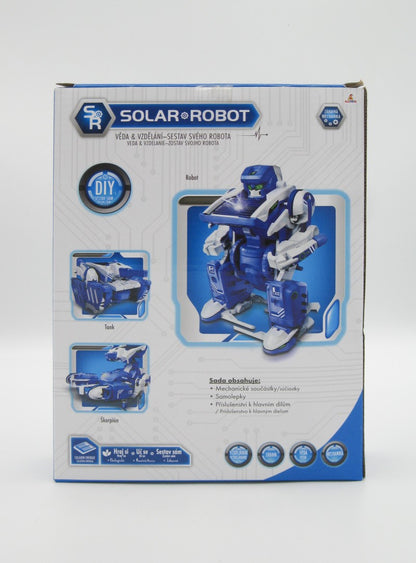 Robot na solární pohon 3v1