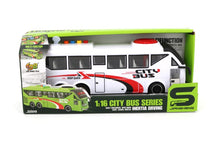 Autobus bílý 1:16