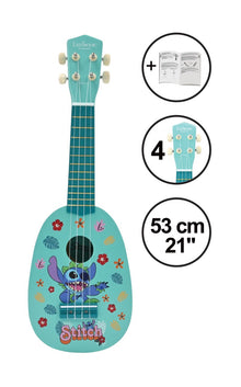 Lexibook dřevěné ukulele Stitch 21'' / 53 cm