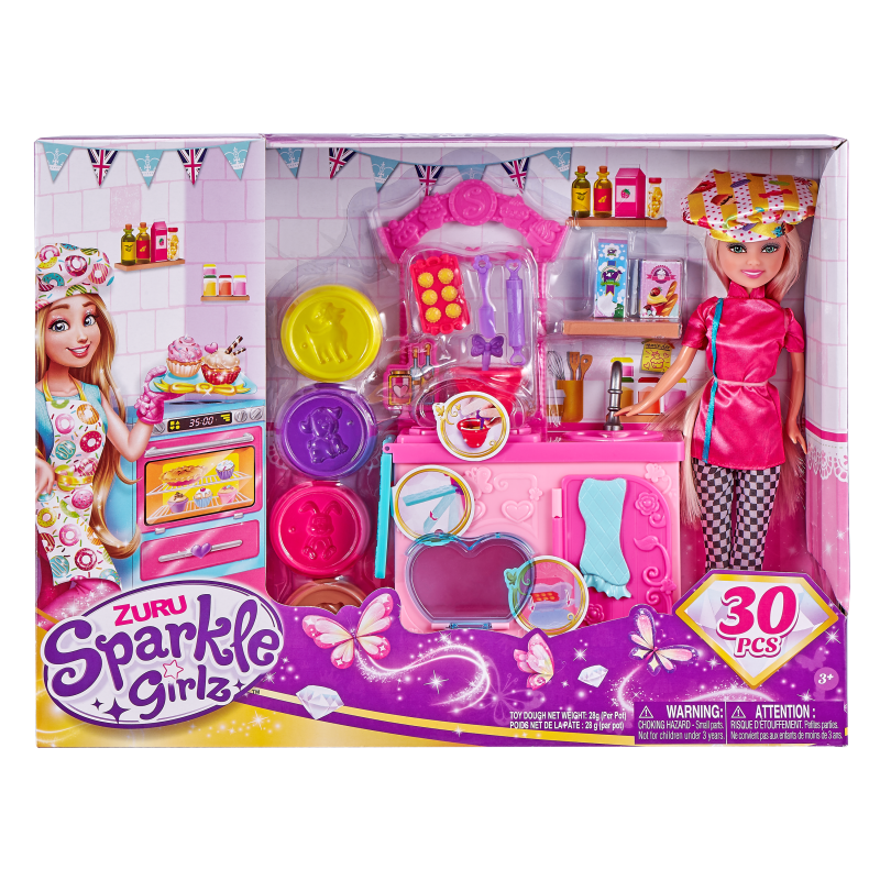 Hrací set Sparkle Girlz pekařka