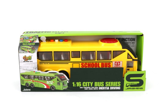 Autobus školní žlutý 1:16