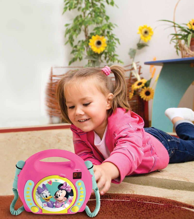 Lexibook CD přehrávač Minnie se 2 mikrofony
