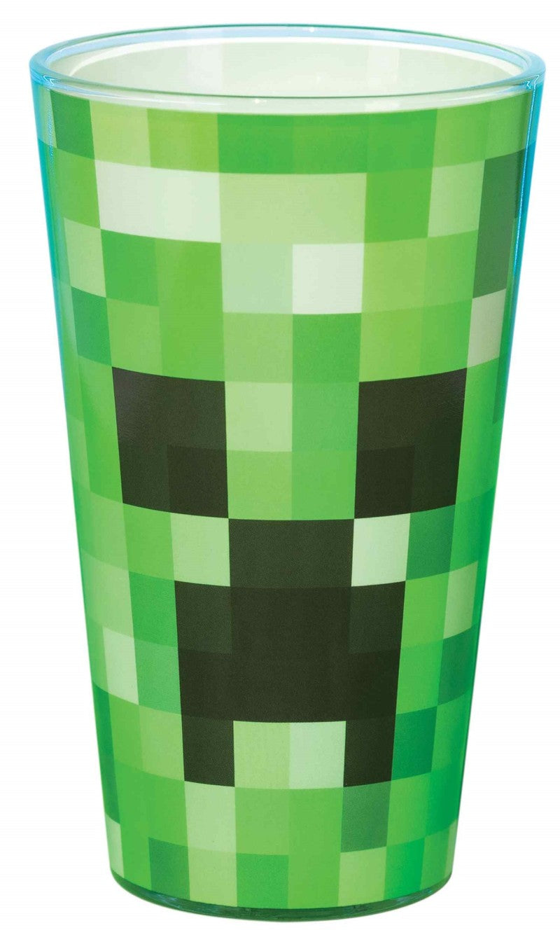 Sklenice Minecraft  Creeper
