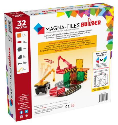 Magna-Tiles Builder 32 dílků