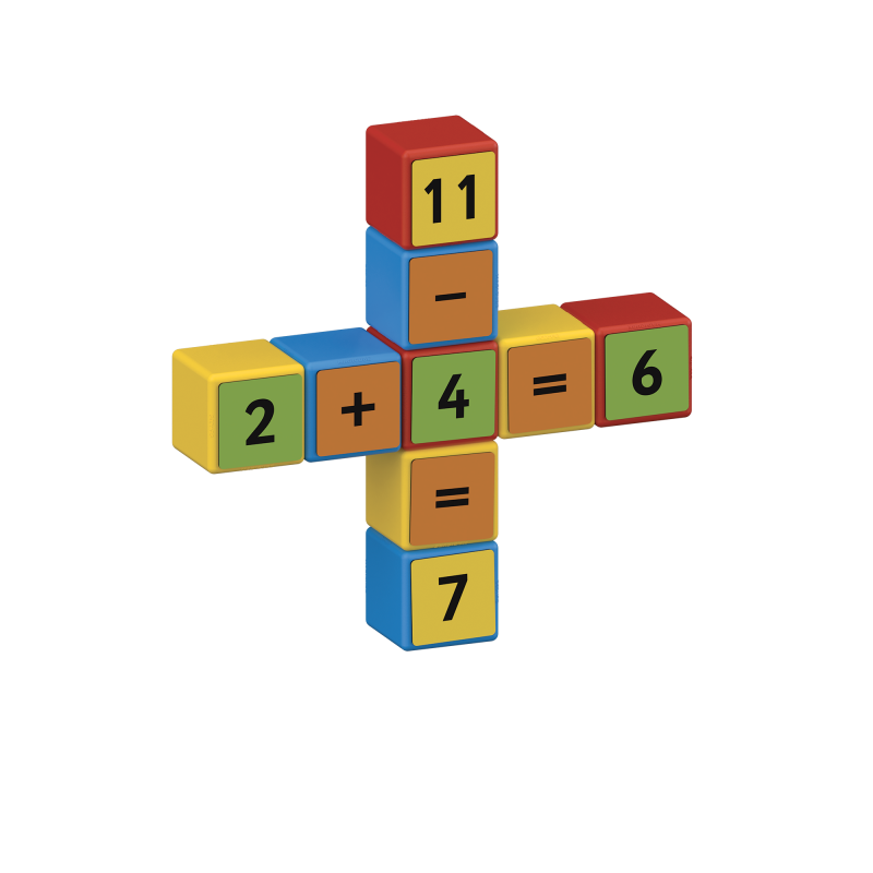 Geomag Magicube Math 61 dílků
