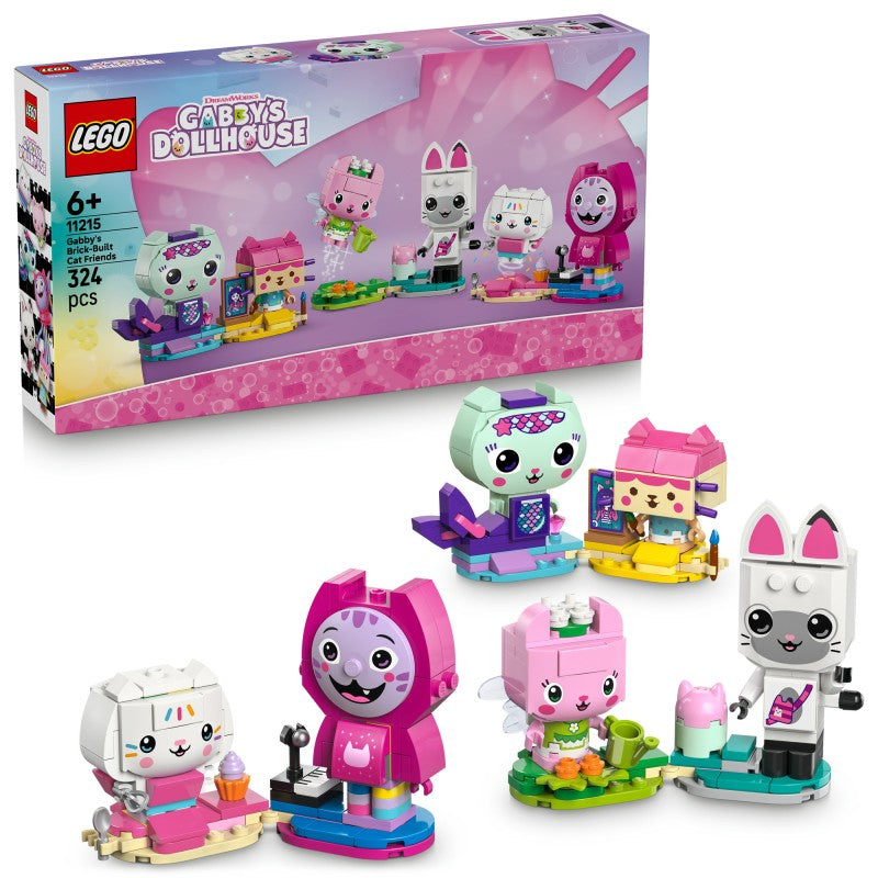 LEGO® 11215 Gábinin kouzelný domek Gábi a kočičí kamarádi z kostek