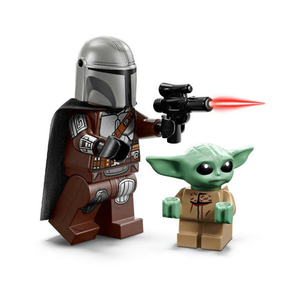 LEGO® 75436  Star Wars™Mandalorian a Grogu a spídrová motorka