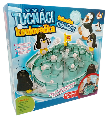 Dětská hra Tučňáci koulovačka