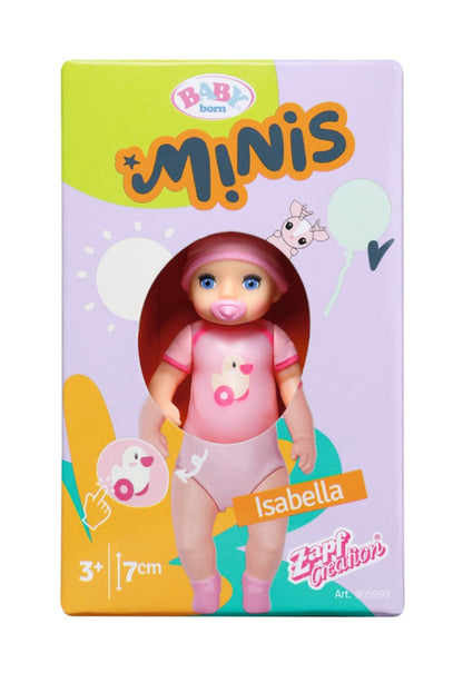 BABY born Minis Panenka - Miminka, 6 druhů Noah