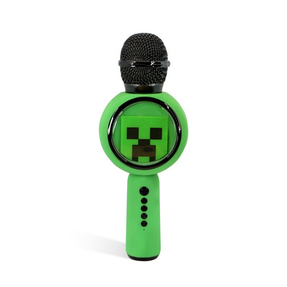 Mikrofon karaoke Minecraft PopSing LED