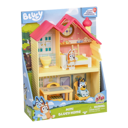 Mini domeček Bluey s příslušenstvím + figurka