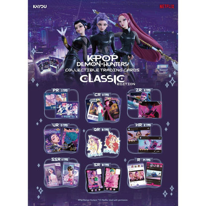 K-POP Demon Hunters - World Tour Sběratelské karty - Classic Edition