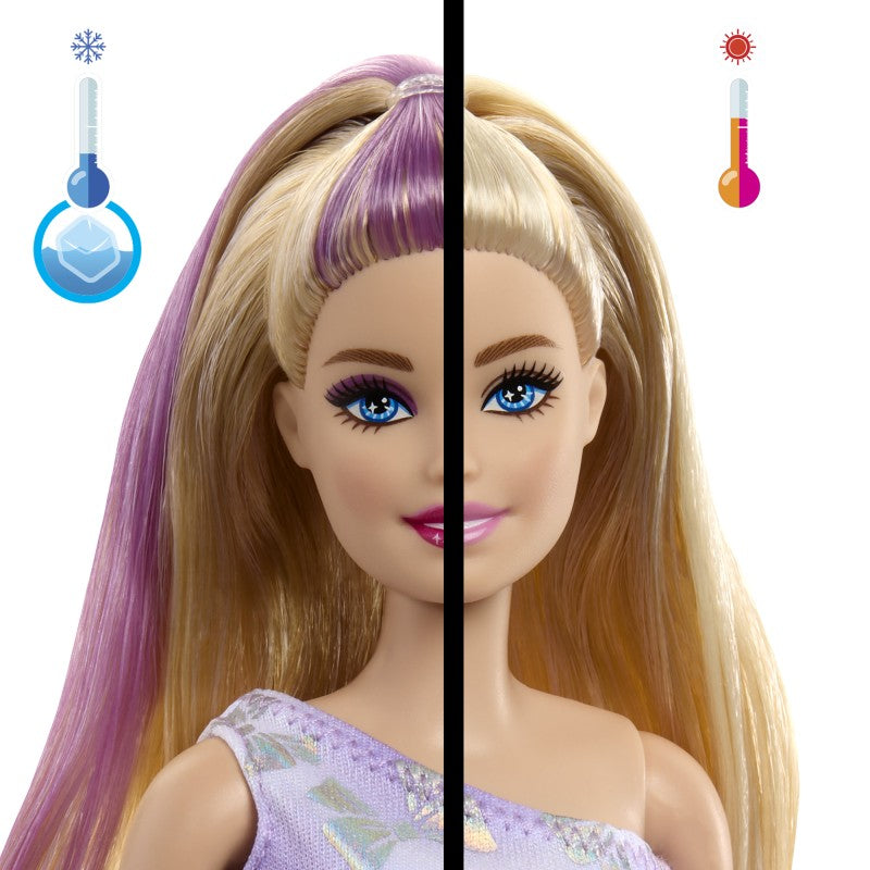 Barbie party reveal Barbie