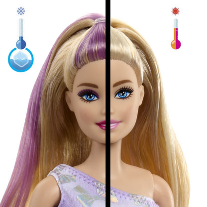 Barbie party reveal Barbie