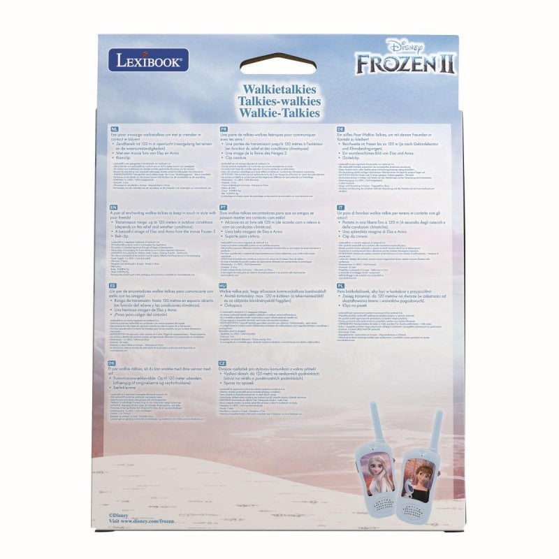 Lexibook vysílačky Frozen s dosahem 120 m