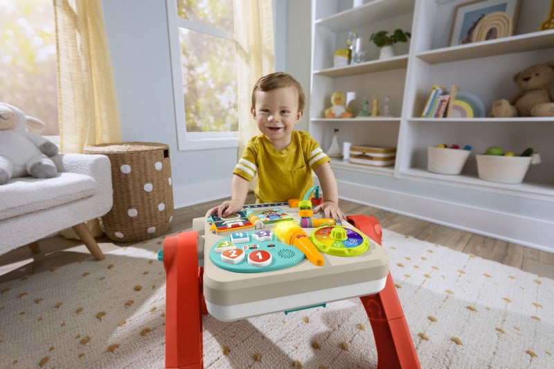 Fisher Price hrací stoleček a stojan 4 v 1