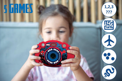 Lexibook HD kamera a fotoaparát s SD kartou Spiderman