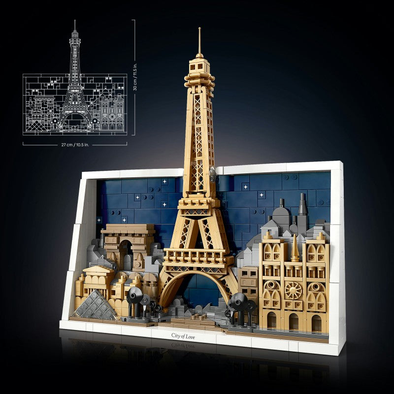 LEGO® Architecture 21064 Paříž – město lásky