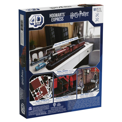 Puzzle Harry Potter Bradavický expres 4D