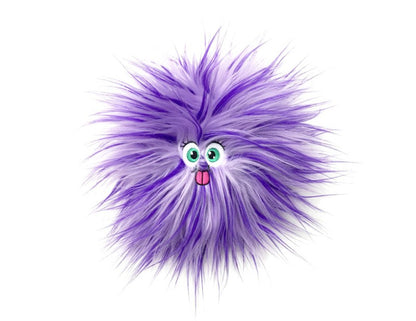 Fluffy friends Fialová