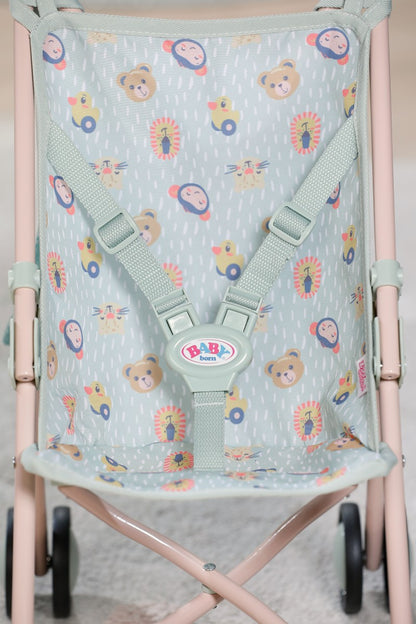 BABY born Kočárek hole se síťkou - džungle