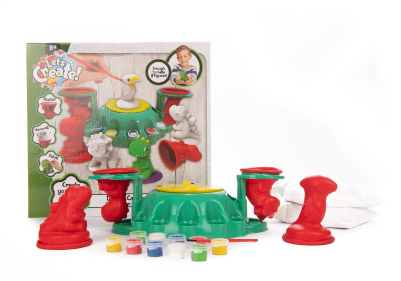 Sada na výrobu sádrových figurek Dino DeLuxe