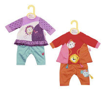 Dolly Moda Letní oblečení 43 cm fialové
