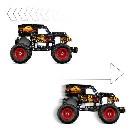 LEGO® 42219 Technic Monster Jam™ Grave Digger™ Oheň a led
