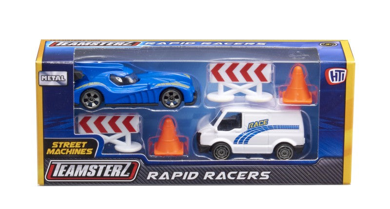 Teamsterz autíčko a nákladní vůz modré auto