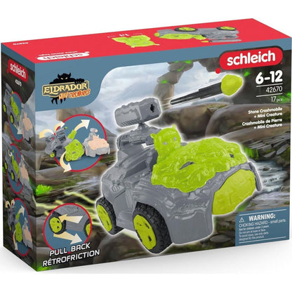 Schleich Kamenný crashMobile s figurkou Mini Creature